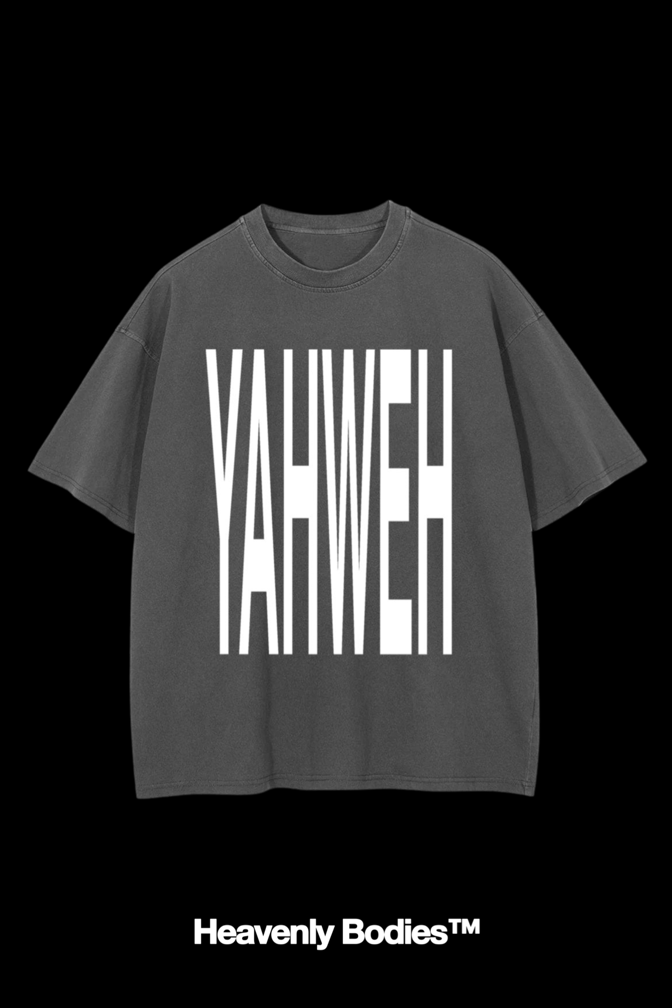 Vintage Grey "Yahweh" T-Shirt