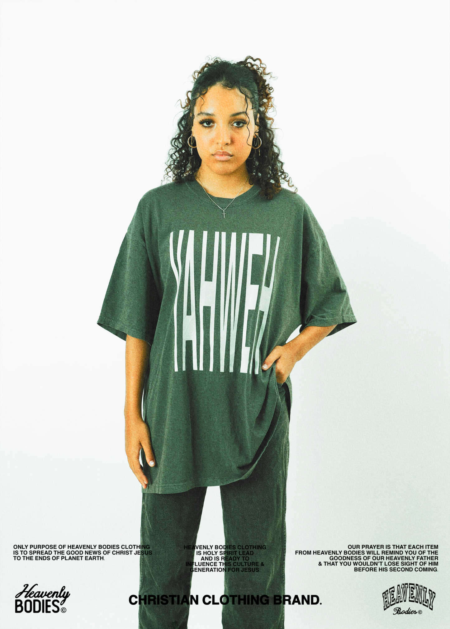 Vintage Grey "Yahweh" T-Shirt