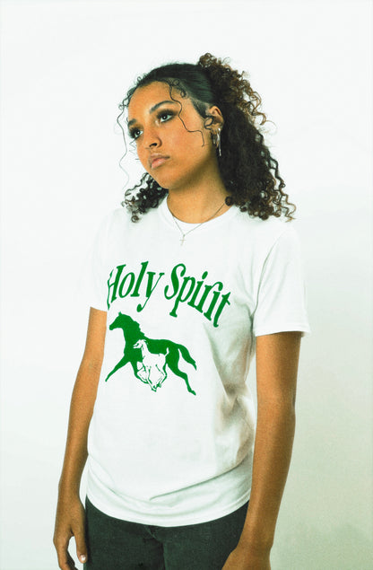Holy Spirit "2 Corinthians 3:17" T-Shirt (green)