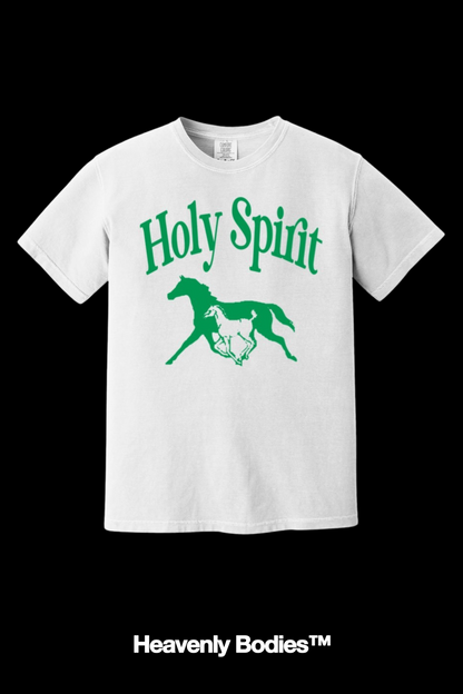 Holy Spirit "2 Corinthians 3:17" T-Shirt (green)