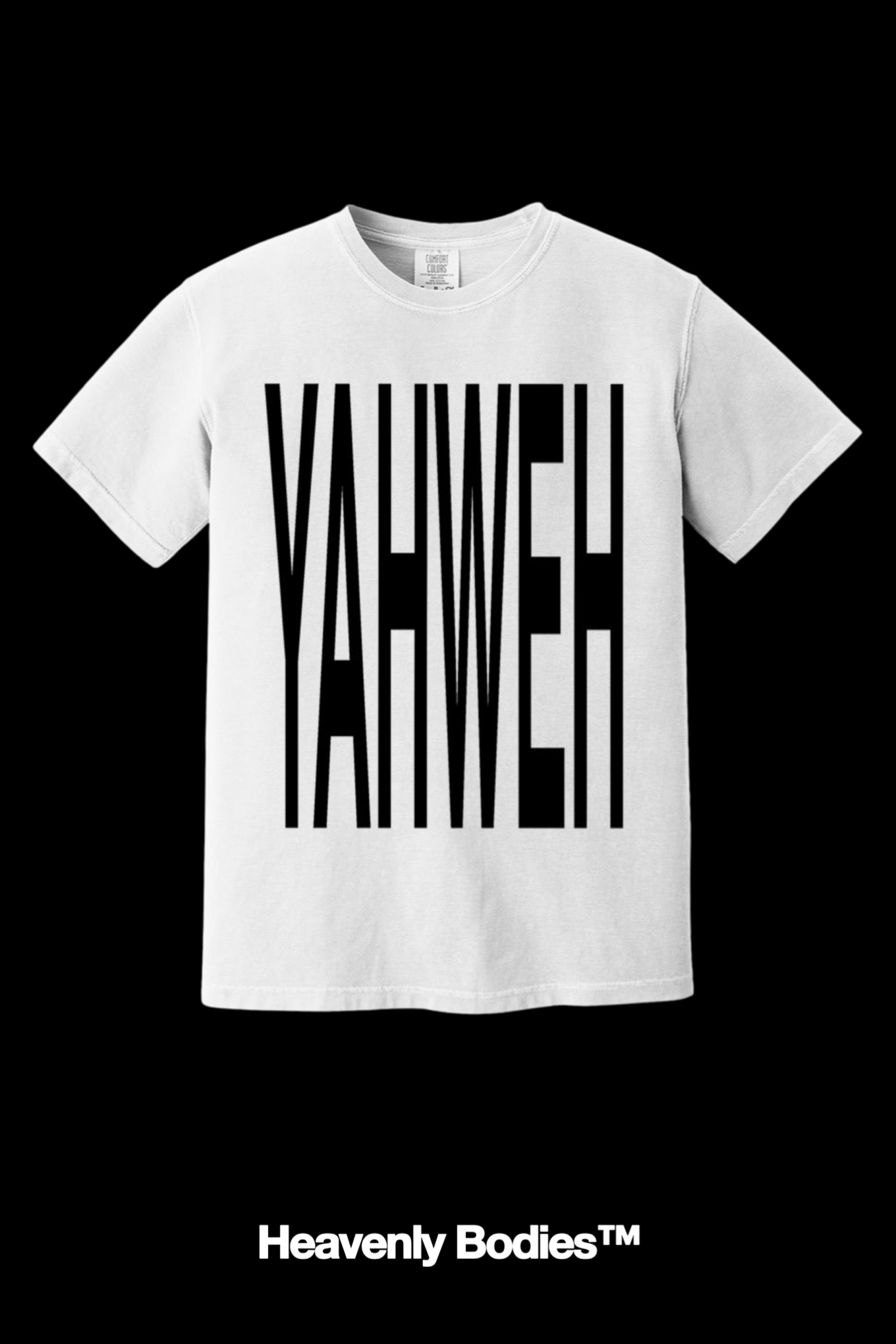 Yahweh T-Shirt (white & black)